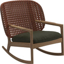 Gloster Kay Low Back Rocking Chair Copper Grade B (OP) Fife Olive 0041 