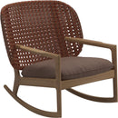 Gloster Kay Low Back Rocking Chair Copper Grade B (OP) Fife Salmon 0045 