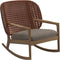 Gloster Kay Low Back Rocking Chair Copper Grade D (ST) Ravel Dune 0118 