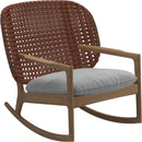Gloster Kay Low Back Rocking Chair Copper Grade D (ST) Tuck Dust 0158 