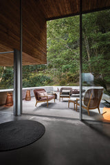 Gloster Kay Low Back Sofa Canapé Brindle 