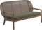 Gloster Kay Low Back Sofa Canapé Brindle 
