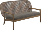 Gloster Kay Low Back Sofa Canapé Brindle Grade B (OP) Fife Vesterhav Sand 0048 