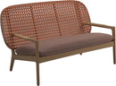 Gloster Kay Low Back Sofa Canapé Copper 