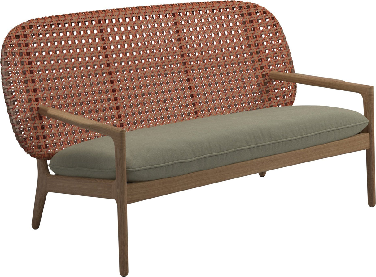 Gloster Kay Low Back Sofa Canapé Copper 
