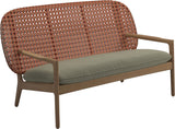 Gloster Kay Low Back Sofa Canapé Copper 