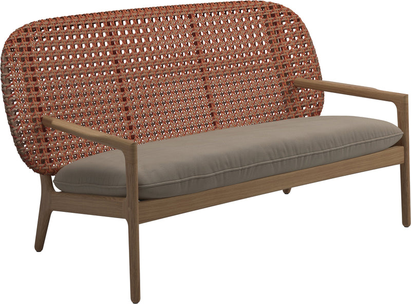 Gloster Kay Low Back Sofa Canapé Copper Grade B (WR) Blend Sand 0147 