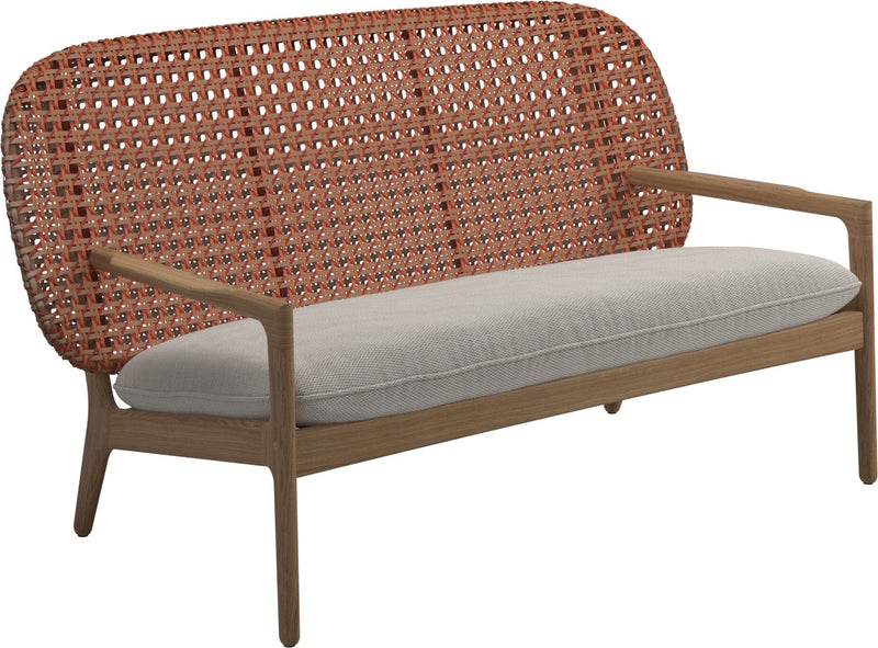 Gloster Kay Low Back Sofa Canapé Copper Grade C (OP) Lopi Marble 0134 