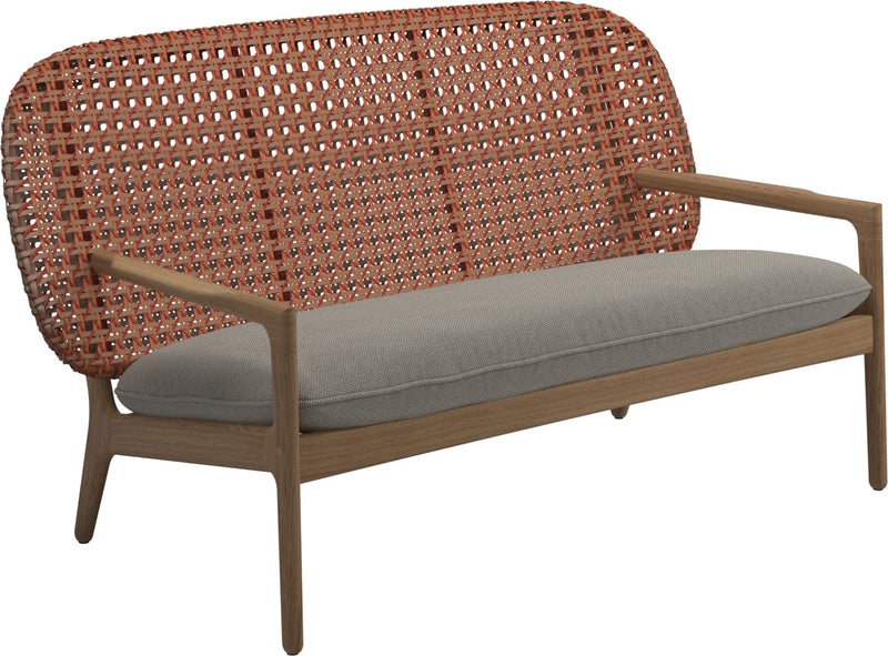 Gloster Kay Low Back Sofa Canapé Copper Grade C (OP) Robben Grey 0085 
