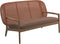 Gloster Kay Low Back Sofa Canapé Copper Grade D (ST) Tuck Cider 0121 