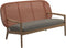 Gloster Kay Low Back Sofa Canapé Copper Grade D (ST) Tuck Truflfle 0124 