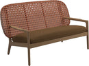 Gloster Kay Low Back Sofa Canapé Copper Grade D (ST) Wave Russet 0127 