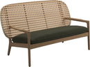 Gloster Kay Low Back Sofa Canapé Harvest Grade B (OP) Fife Olive 0041 