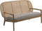 Gloster Kay Low Back Sofa Canapé Harvest Grade D (ST) Wave Buff 0125 