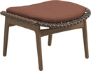 Gloster Kay Repose pieds - Tabouret Brindle Grade B (WR) Blend Clay 0143 