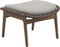 Gloster Kay Repose pieds - Tabouret Brindle Grade B (WR) Blend Linen 0146 