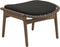 Gloster Kay Repose pieds - Tabouret Brindle Grade D (ST) Tuck Sable 0123 