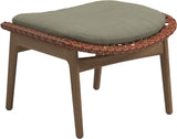 Gloster Kay Repose pieds - Tabouret Copper 