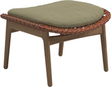 Gloster Kay Repose pieds - Tabouret Copper 