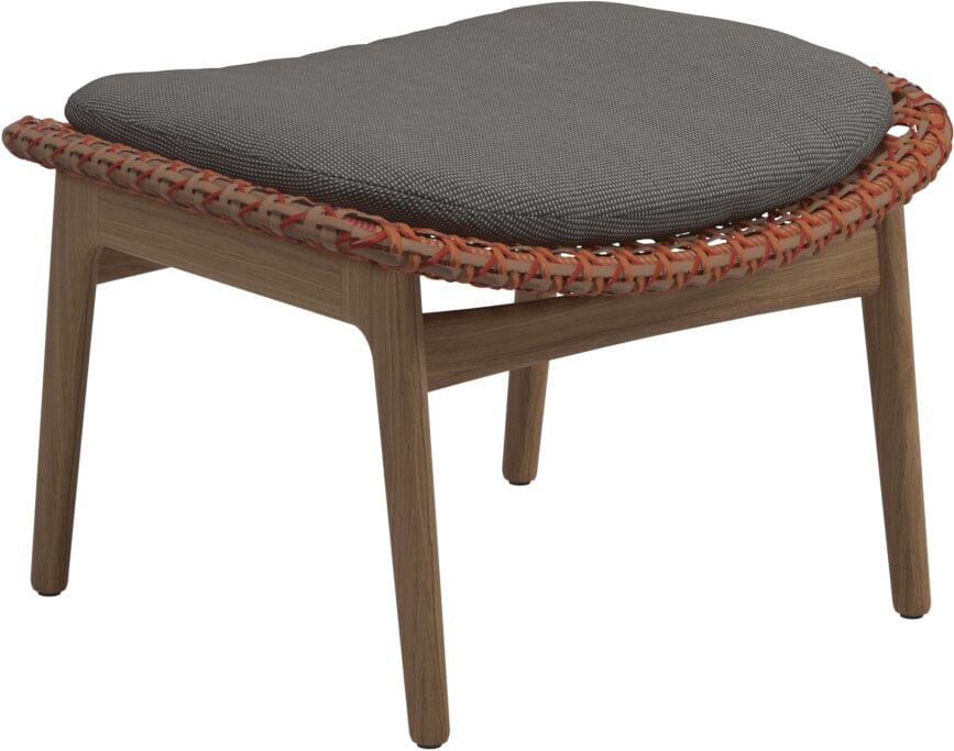 Gloster Kay Repose pieds - Tabouret Copper Grade B (OP) Fife Granite 0034 