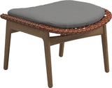 Gloster Kay Repose pieds - Tabouret Copper Grade D (ST) Dot Putty 0156 