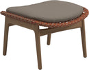 Gloster Kay Repose pieds - Tabouret Copper Grade D (ST) Ravel Dune 0118 