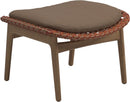 Gloster Kay Repose pieds - Tabouret Copper Grade D (ST) Ravel Ginger 0119 