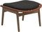 Gloster Kay Repose pieds - Tabouret Copper Grade D (ST) Ravel Sable 0120 