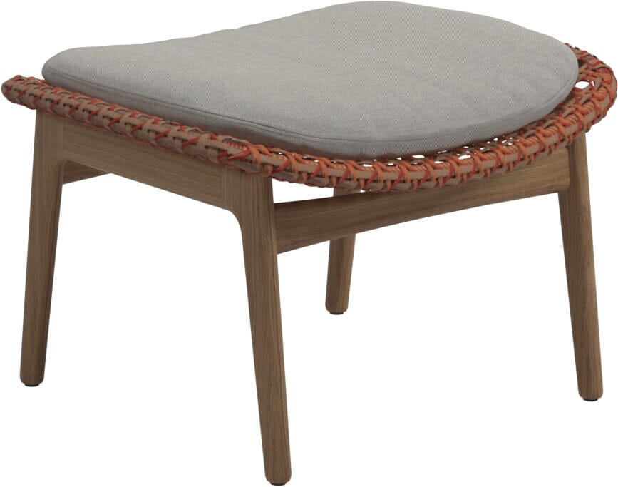 Gloster Kay Repose pieds - Tabouret Copper Grade D (ST) Tuck Malt 0122 