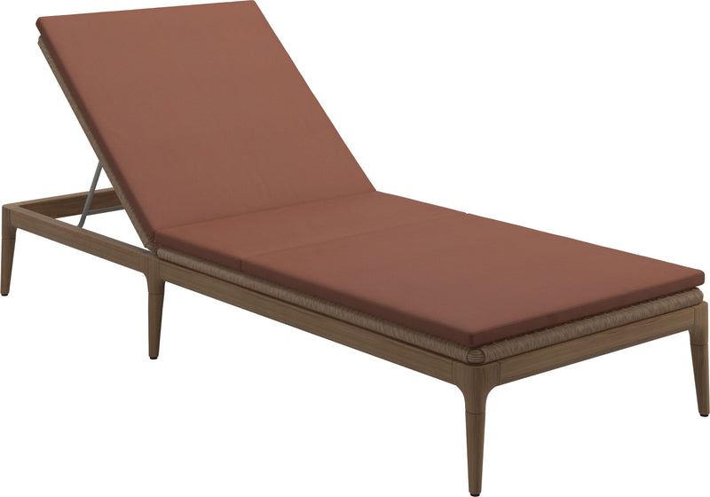 Gloster Lima Chaise longue Grade B (WR) Blend Clay 0143 