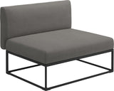 Gloster Maya Centre Unit - Module central 100x86cm Meteor Grade B (OP) Fife Rainy Grey 0044 