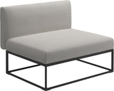 Gloster Maya Centre Unit - Module central 100x86cm Meteor Grade B (WR) Blend Linen 0146 