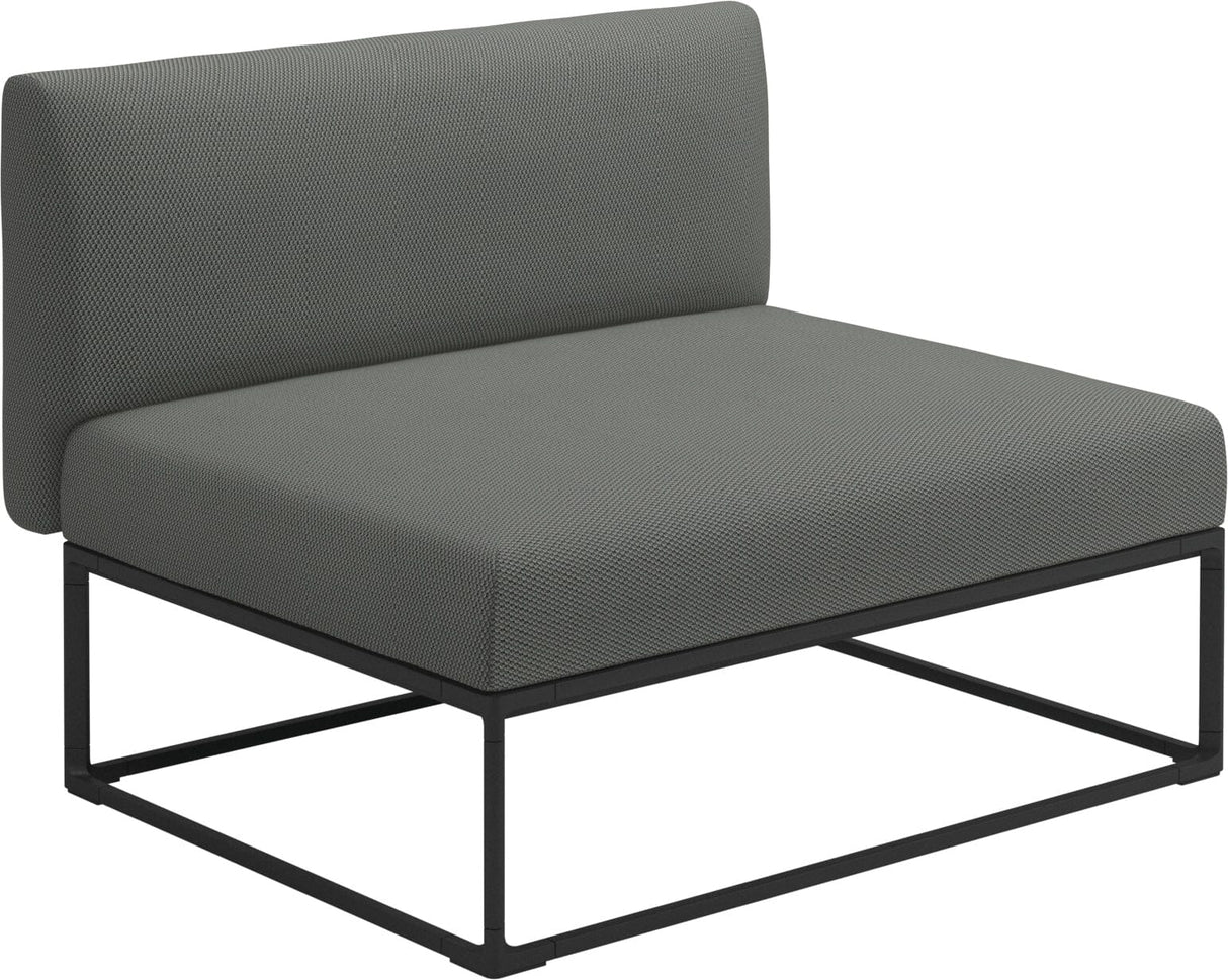 Gloster Maya Centre Unit - Module central 100x86cm Meteor Grade C (OP) Lopi Charcoal 0132 