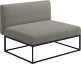 Gloster Maya Centre Unit - Module central 100x86cm Meteor Grade C (OP) Robben Grey 0085 