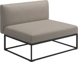 Gloster Maya Centre Unit - Module central 100x86cm Meteor Grade D (ST) Dot Oyster 0117 