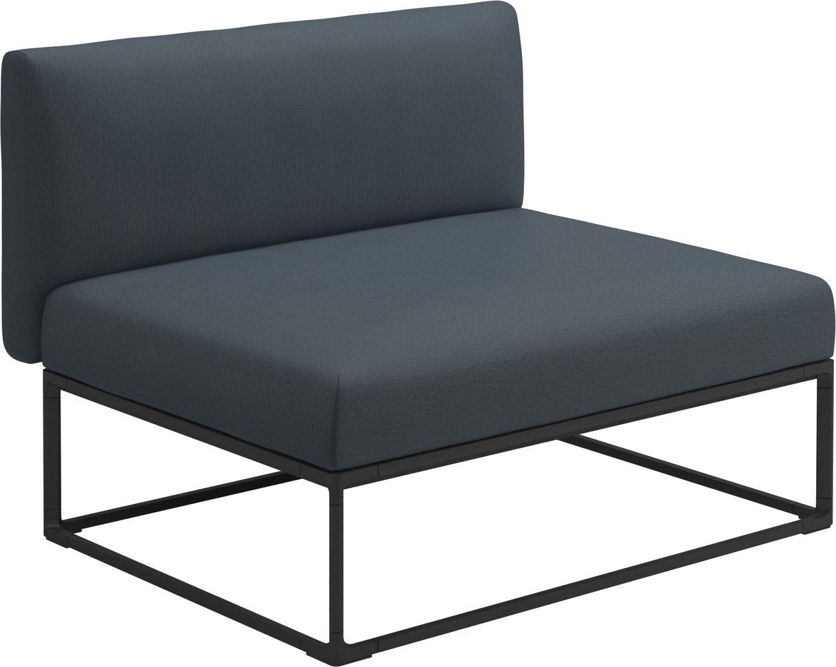 Gloster Maya Centre Unit - Module central 100x86cm Meteor Grade D (ST) Tuck Denim 0157 