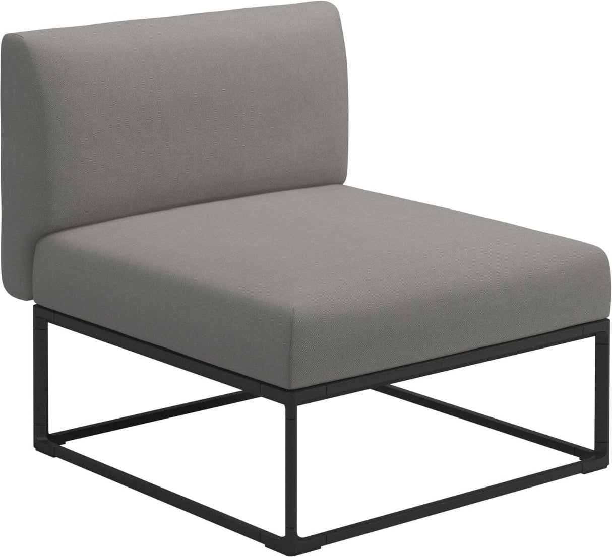 Gloster Maya Centre Unit - Module central 75x86cm Meteor Grade B (OP) Fife Canvas Grey 0032 