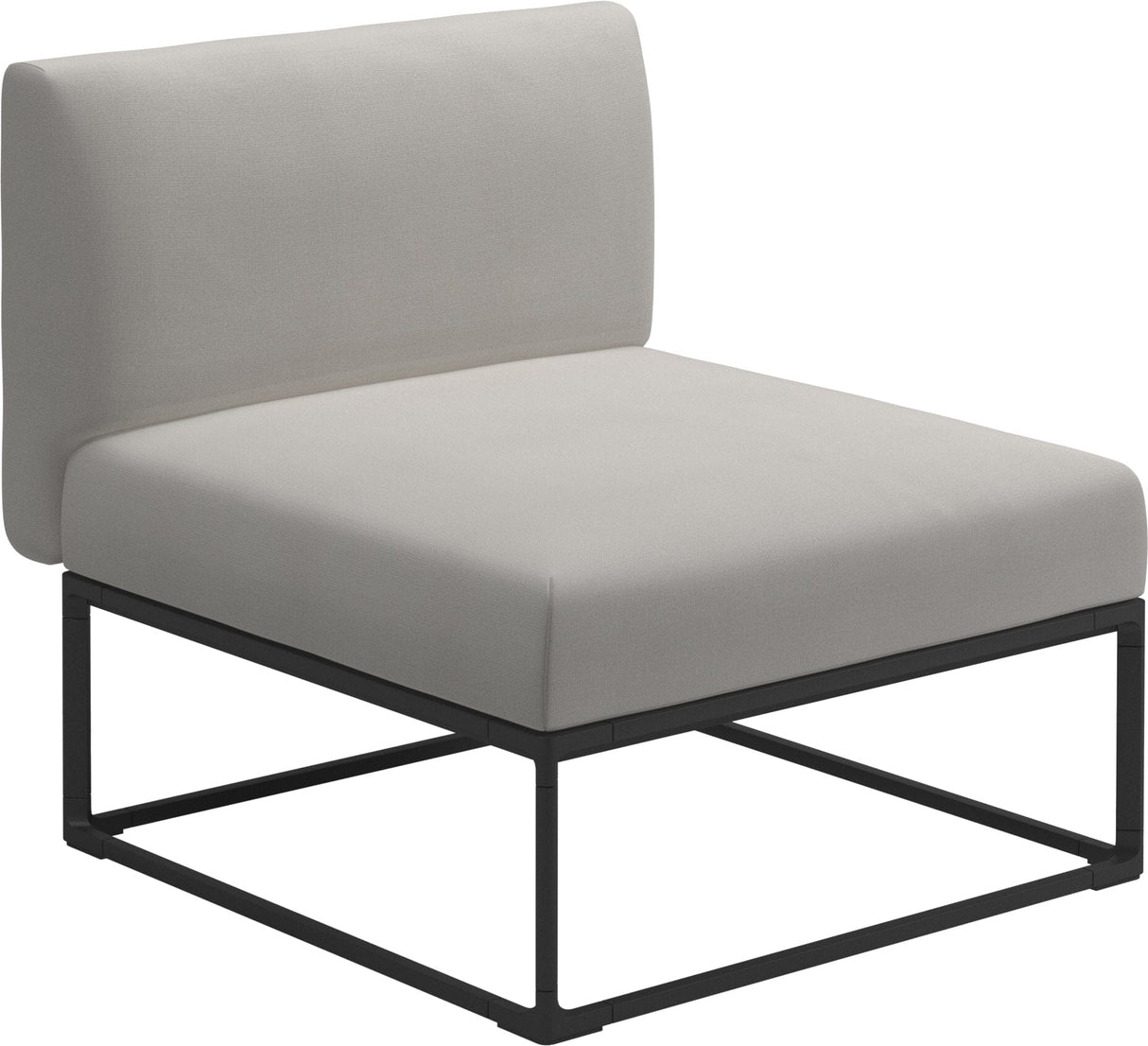 Gloster Maya Centre Unit - Module central 75x86cm Meteor Grade B (WR) Blend Linen 0146 