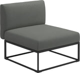 Gloster Maya Centre Unit - Module central 75x86cm Meteor Grade C (OP) Lopi Charcoal 0132 