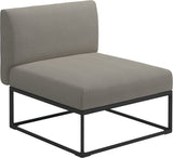 Gloster Maya Centre Unit - Module central 75x86cm Meteor Grade C (OP) Robben Grey 0085 