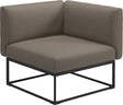 Gloster Maya Corner Unit - Module d'angle 86x86cm Meteor Grade D (ST) Ravel Dune 0118 