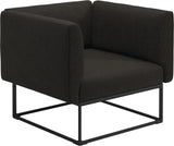 Gloster Maya Fauteuil club - Lounge Chair 97x86cm Meteor Grade B (OP) Fife Granite 0034 