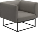Gloster Maya Fauteuil club - Lounge Chair 97x86cm Meteor Grade D (ST) Dot Nimbus 0116 