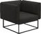 Gloster Maya Fauteuil club - Lounge Chair 97x86cm Meteor Grade D (ST) Tuck Sable 0123 