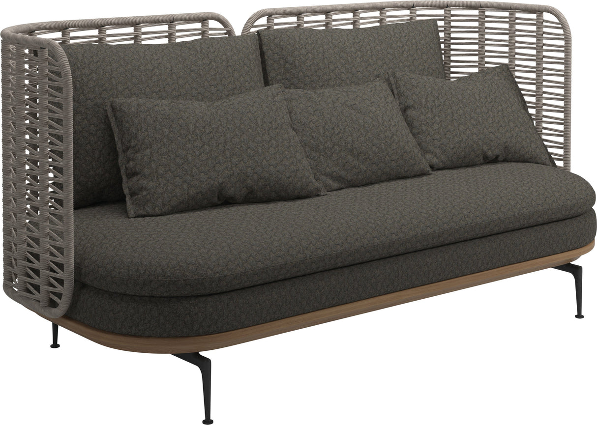 Gloster Mistral Canapé Haut dossier Grade D (ST) Wave Quarry 0126 