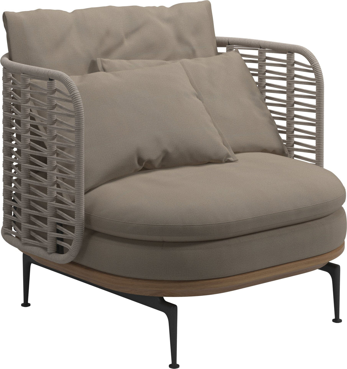 Gloster Mistral Fauteuil club Grade B (WR) Blend Sand 0147 