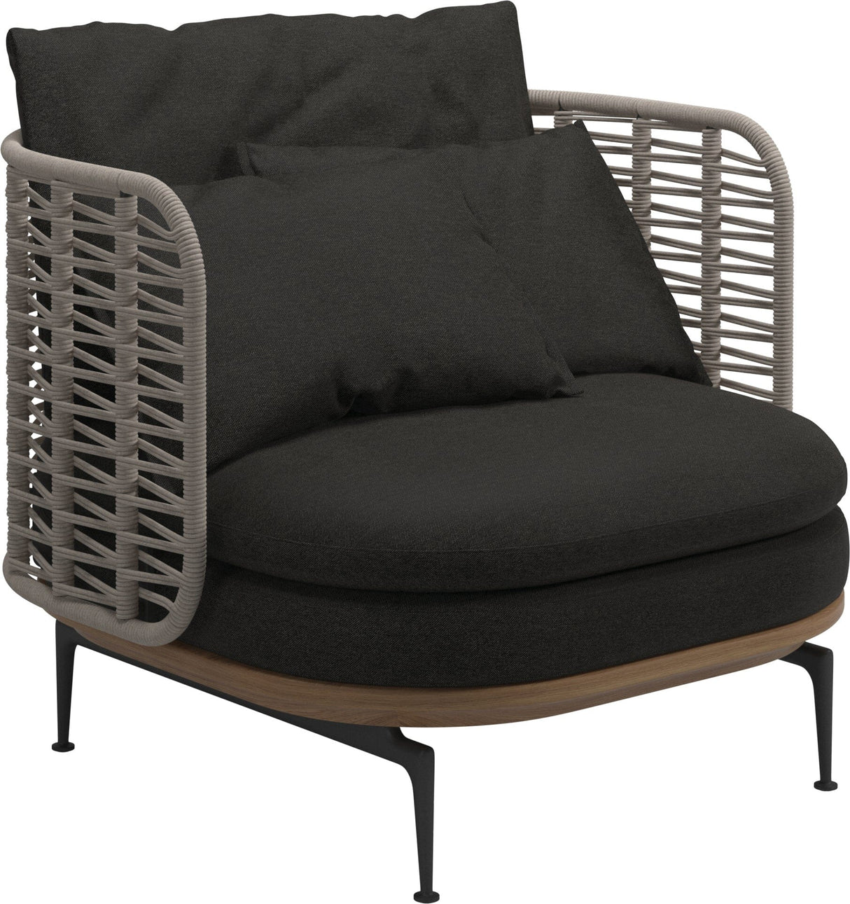 Gloster Mistral Fauteuil club Grade D (ST) Tuck Sable 0123 