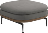 Gloster Mistral Repose-pieds Ottoman Grade B (OP) Fife Canvas Grey 0032 