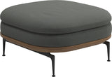 Gloster Mistral Repose-pieds Ottoman Grade C (OP) Lopi Charcoal 0132 