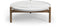 Gloster Sepal Coffee Table - Table basse ronde Ø83cm h:31cm Teak / White / Bianco Ceramic 